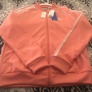 NWT Adidas Pink Track Jacket